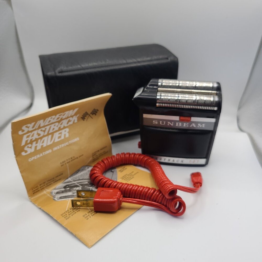 Vintage 1970 Sunbeam Fastback Shaver